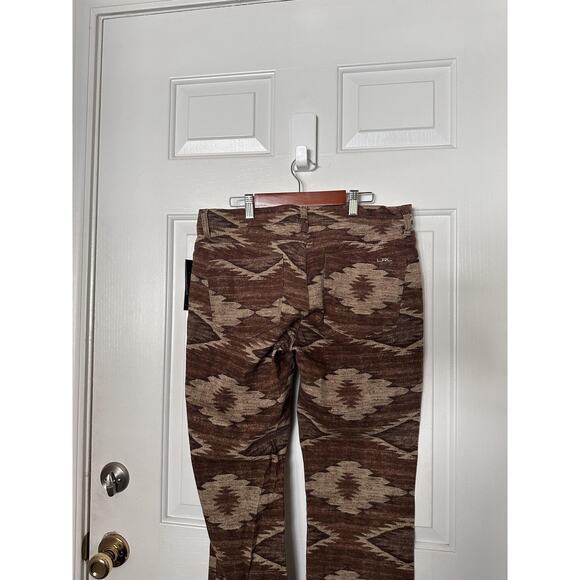 Lauren Ralph Lauren Pants Womens 12 Aztec Modern Straight Corduroy NWT - Picture 8 of 9